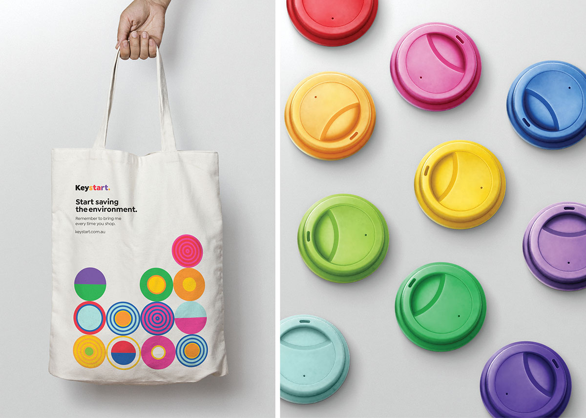Keystart celebrates new beginnings with a category-breaking brand from The Brand Agency