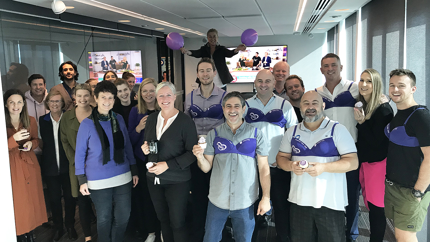 Network 10 partners with Breast Cancer Care WA for Purple Bra Day fundraiser