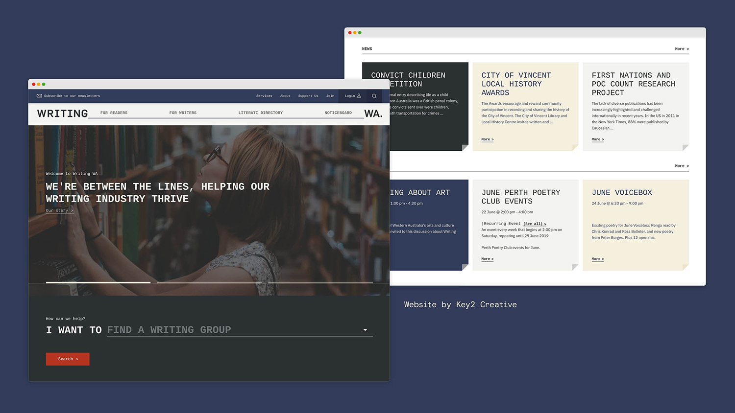 A NEW CHAPTER BEGINS FOR WRITERS IN WESTERN AUSTRALIA: BLOCK REBRANDS WRITING WA