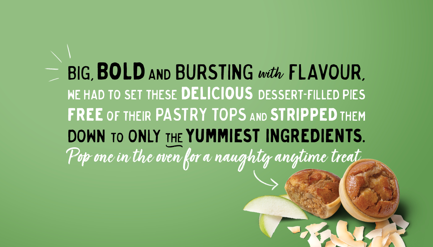 The Brand Agency helps Mrs Mac’s find its sweet spot with campaign for new Naked Pies