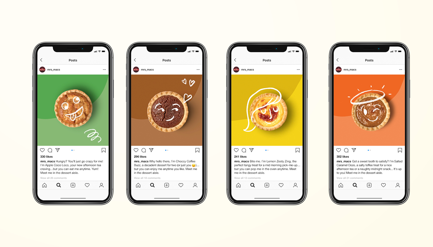 The Brand Agency helps Mrs Mac’s find its sweet spot with campaign for new Naked Pies