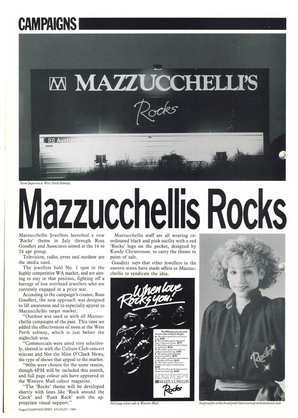 Vale Ross Goodlet: An adman that rocked the Perth advertising industry in the 1980s
