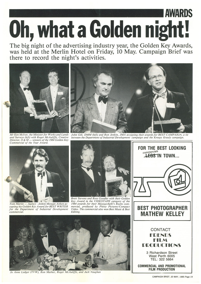 Vale Ross Goodlet: An adman that rocked the Perth advertising industry in the 1980s
