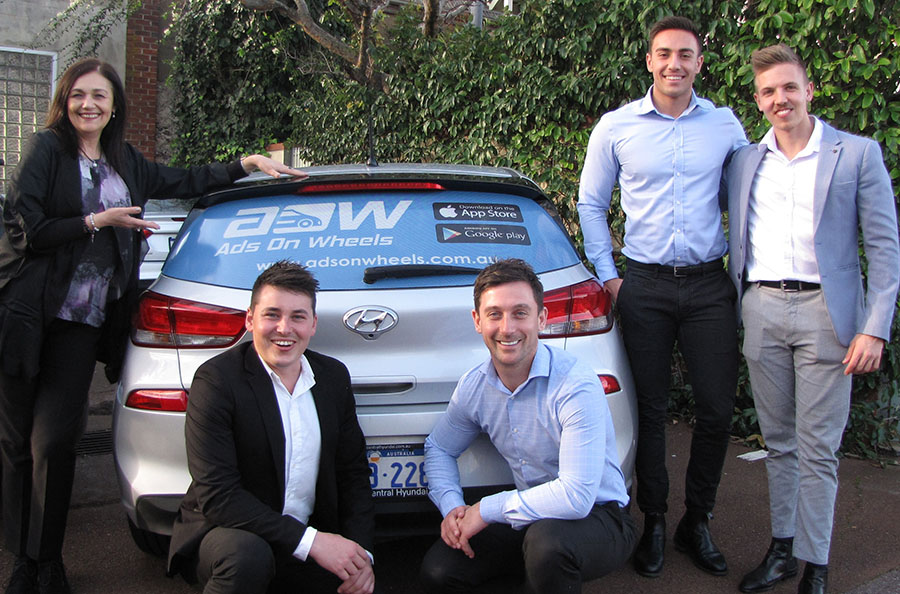 OKeeffe Media represents innovative mobile out-of-home media company Ads on Wheels