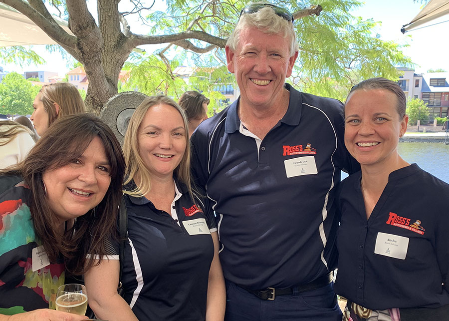 John Driscoll and Angela Nutton’s Longreach celebrates one year with clients and media