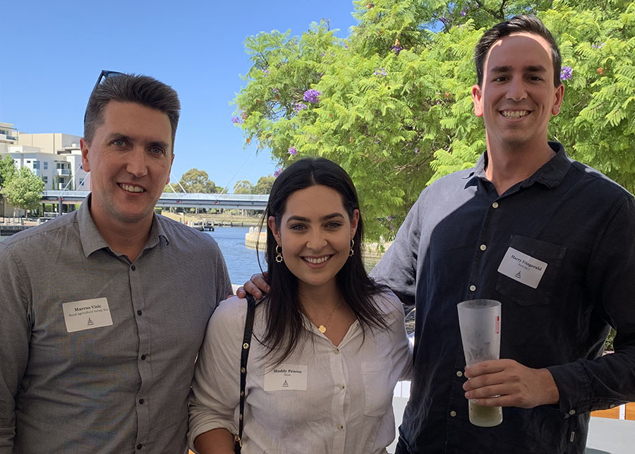 John Driscoll and Angela Nutton’s Longreach celebrates one year with clients and media