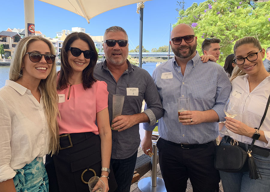 John Driscoll and Angela Nutton’s Longreach celebrates one year with clients and media