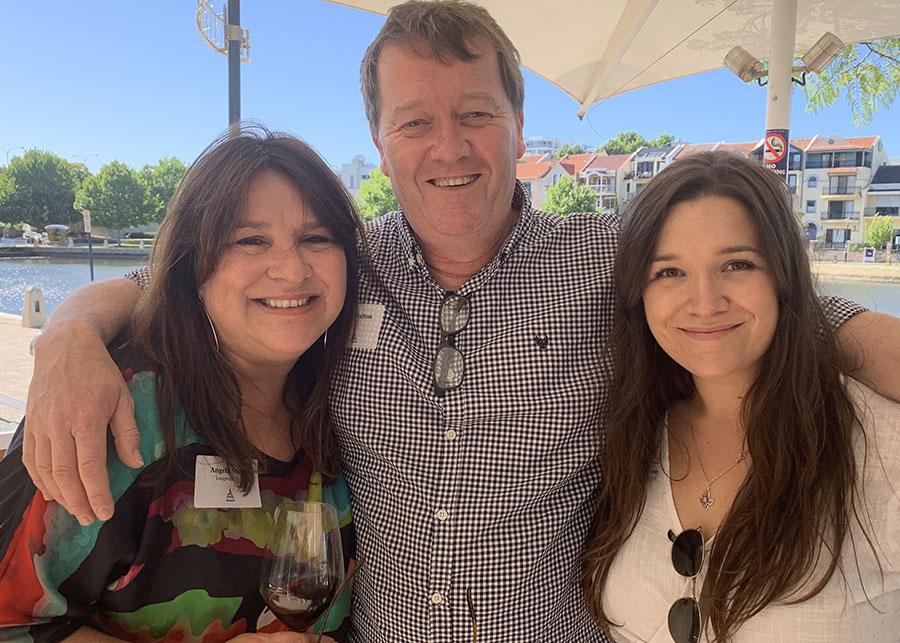 John Driscoll and Angela Nutton’s Longreach celebrates one year with clients and media