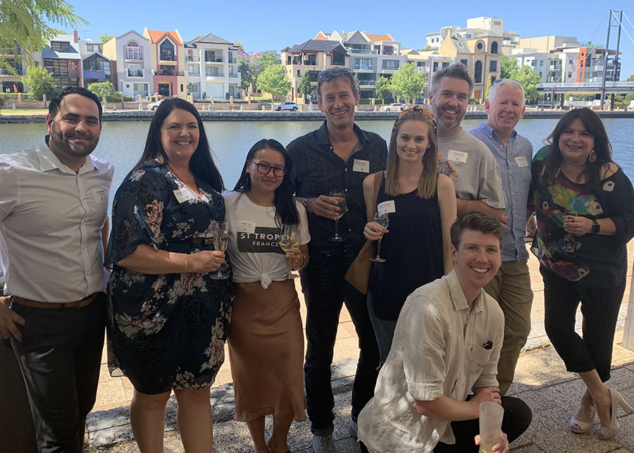 John Driscoll and Angela Nutton’s Longreach celebrates one year with clients and media