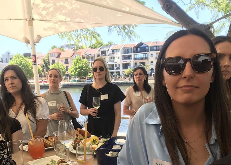 John Driscoll and Angela Nutton’s Longreach celebrates one year with clients and media
