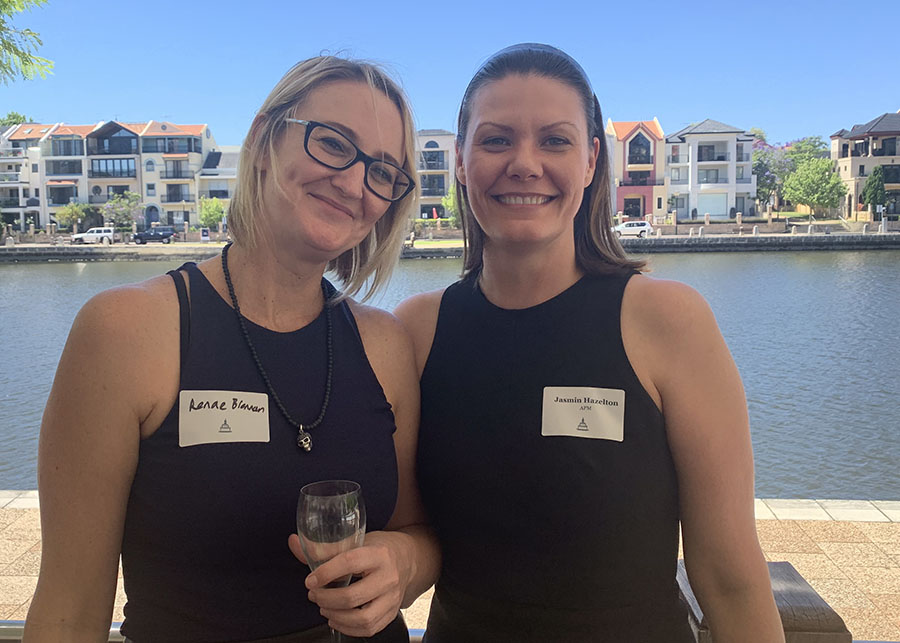 John Driscoll and Angela Nutton’s Longreach celebrates one year with clients and media