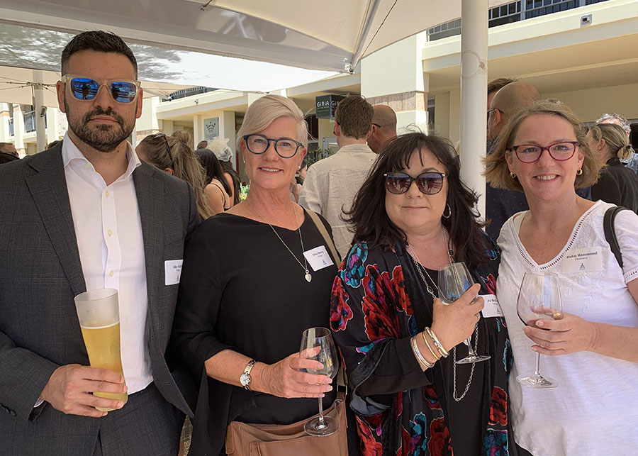 John Driscoll and Angela Nutton’s Longreach celebrates one year with clients and media