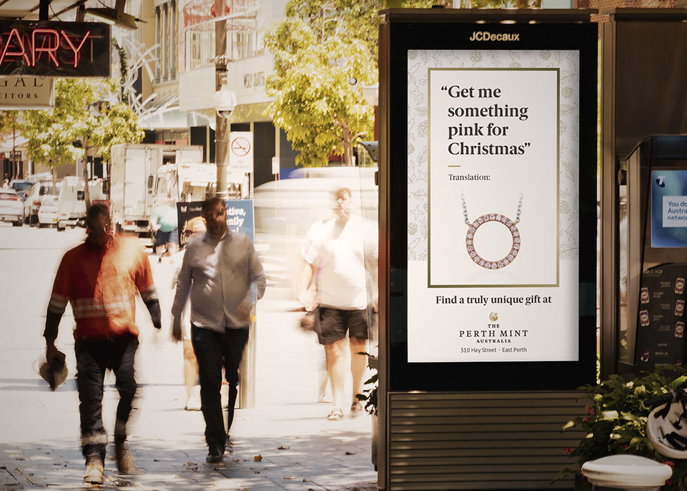 The Brand Agency translates what loved ones really want for Christmas in new campaign for The Perth Mint