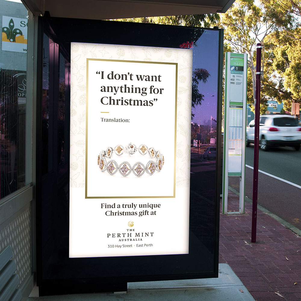The Brand Agency translates what loved ones really want for Christmas in new campaign for The Perth Mint