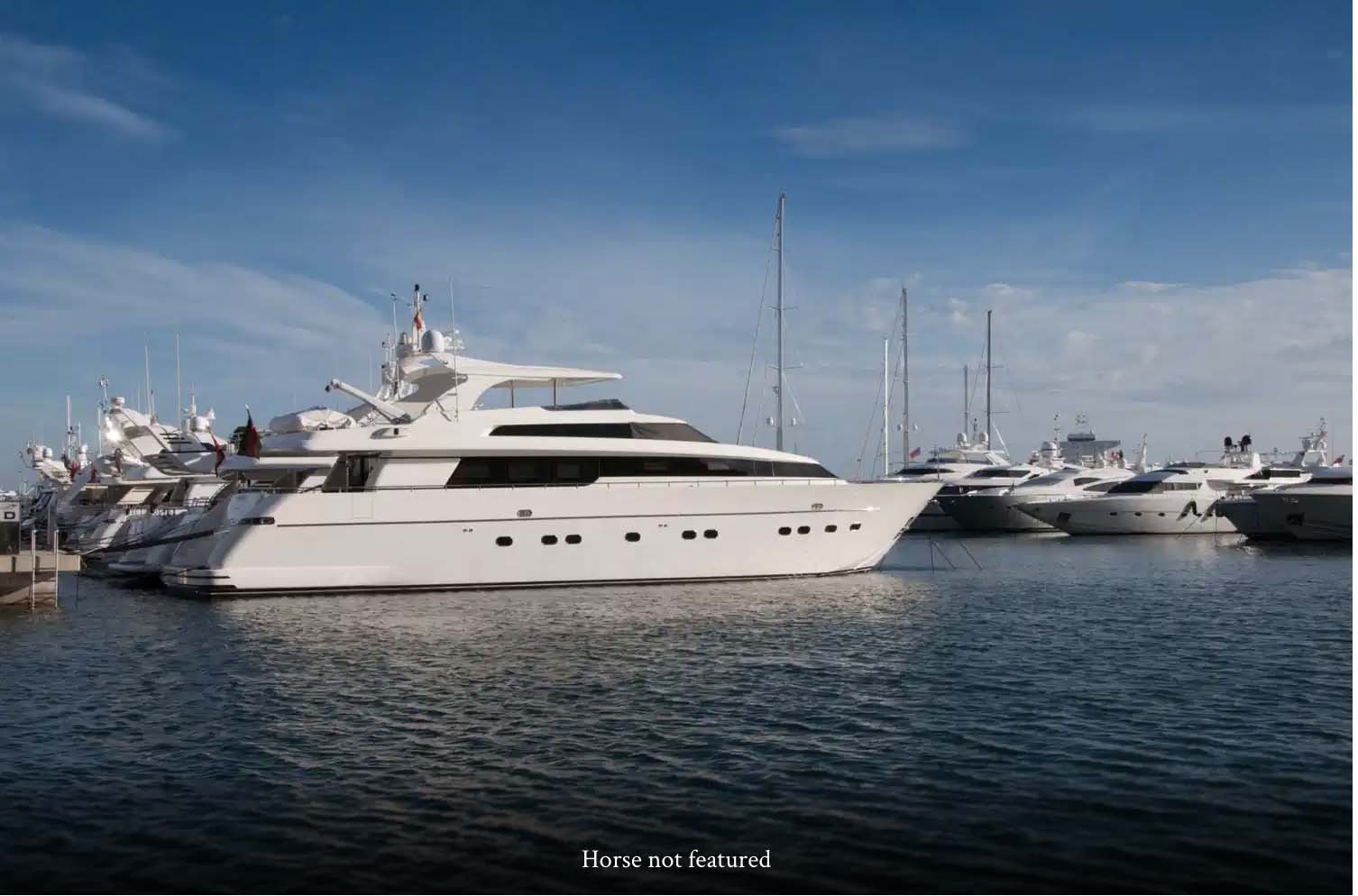 Damon Stapleton: Advertising. Sometimes a yacht needs a horse.