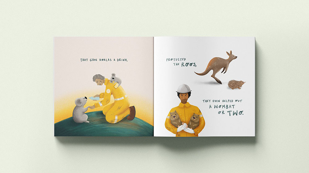 Carly Moone, designer at The Brand Agency, launches children’s book to raise money for bushfire victims