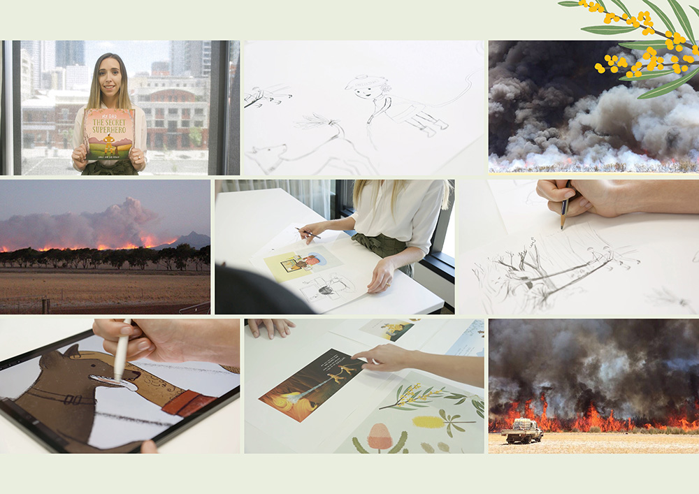 Carly Moone, designer at The Brand Agency, launches children’s book to raise money for bushfire victims