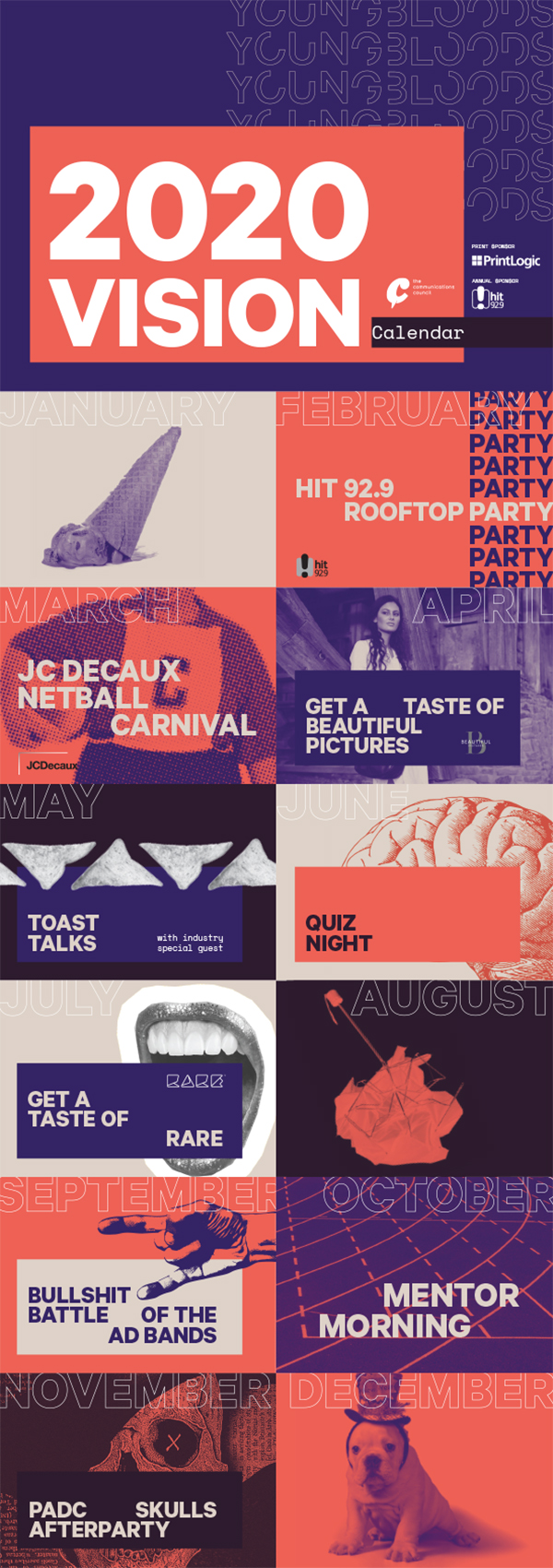 YOUNGBLOODS ANNOUNCES 2020 CALENDAR