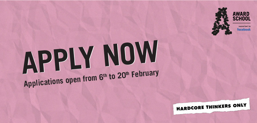 Hardcore Thinkers Only: AWARD School 2020 Applications Now Open ~ deadline Thurs, 20 Feb