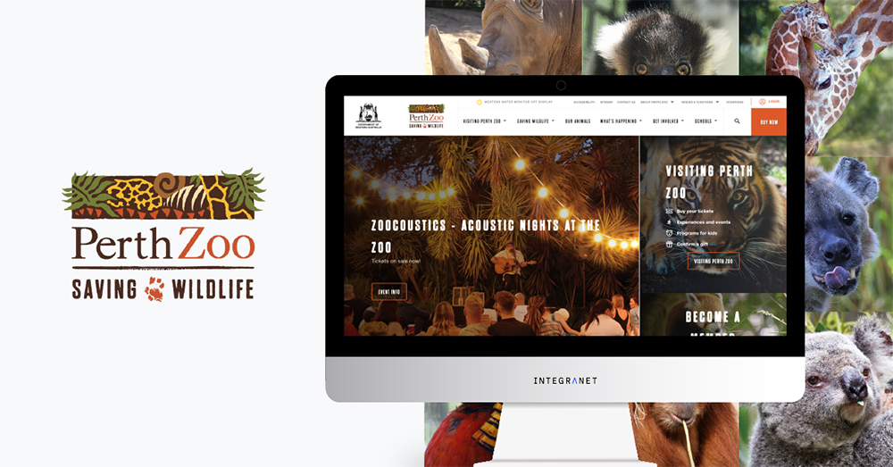 PERTH ZOO LAUNCHES NEW WEBSITE WITH INTEGRANET, TAKING ONLINE SALES TO THE NEXT LEVEL