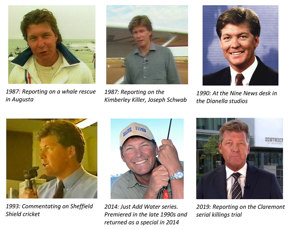 Nine’s Michael Thomson celebrates milestone 40 years of bringing Perth the news