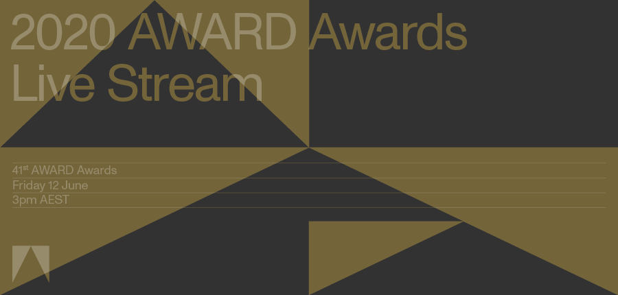 Break out the drinks + tune into the 2020 AWARD Awards virtual show TODAY Friday 12 June at 1pm Perth time