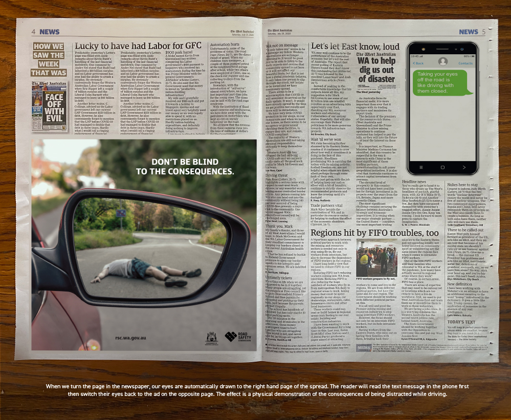 Best in The West press advertising creative exercise going down to the wire: The Top Ten