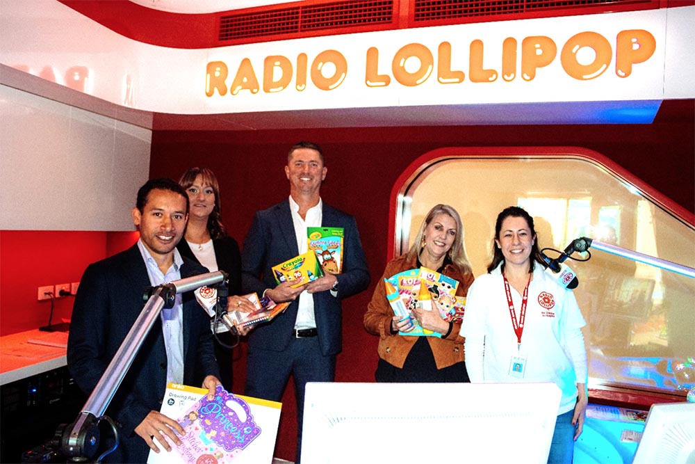 Industry helps sick children get creative