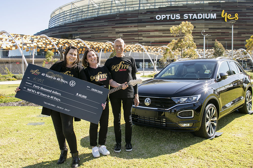 96fm celebrates 40 years with $40,000 cash prize plus Volkswagen giveaway on Botica’s Bunch