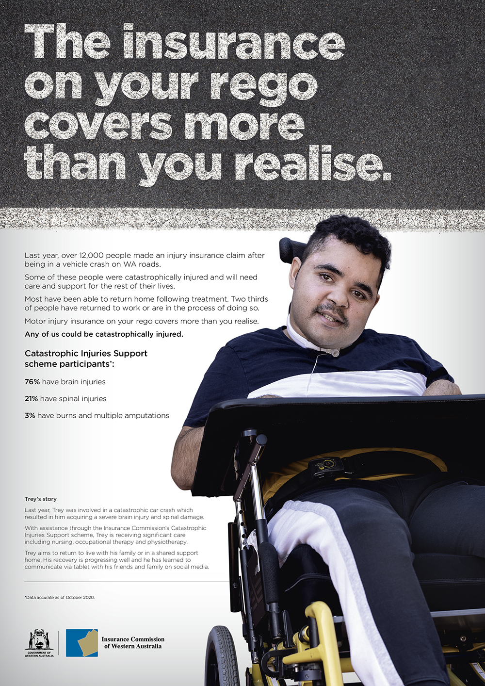 The Insurance Commission evidences the human importance of vehicle rego via Gatecrasher