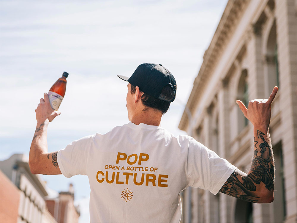 ‘POP OPEN A BOTTLE OF CULTURE’: KOMMUNITY BREW UNVEILS A NEW BRAND IDENTITY BY BLOCK