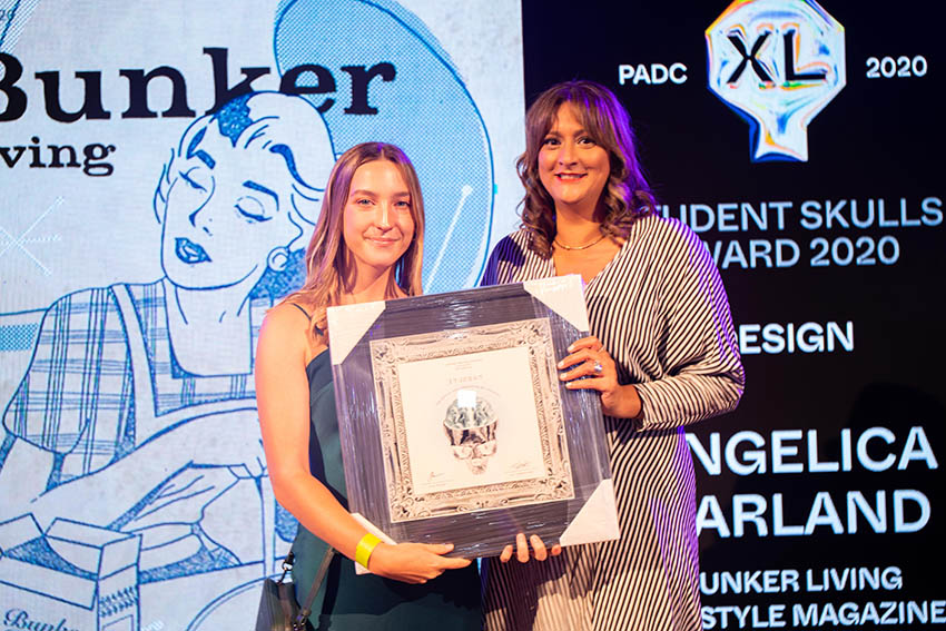 Henry Malkovic, Angelica Garland + Thy Ngoc Vo named top students at PADC Student Skulls