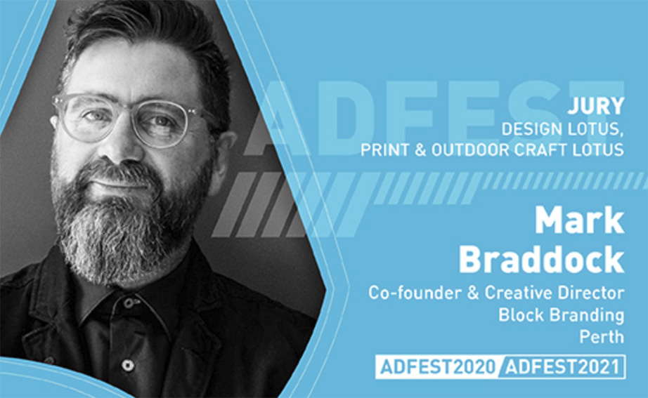 Block Branding’s Mark Braddock to join the judging panel for the ADFEST Awards