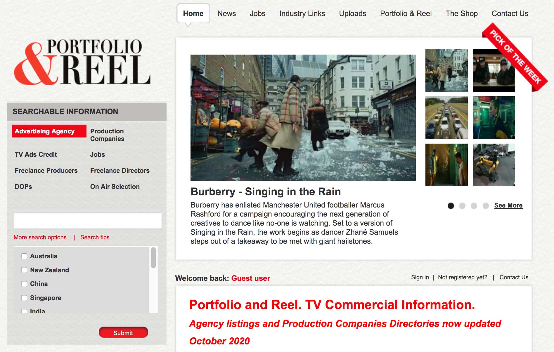 Who’s where? Subscribe to Portfolio & Reel’s Aust + NZ Ad Agency and Production Company lists