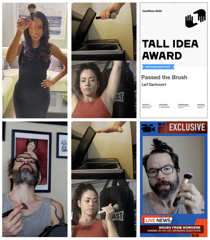 TikTok’s Pass the Brush challenge sees ‘Passed the Brush’ film declared the winner in the Vertifilms 2020 competition