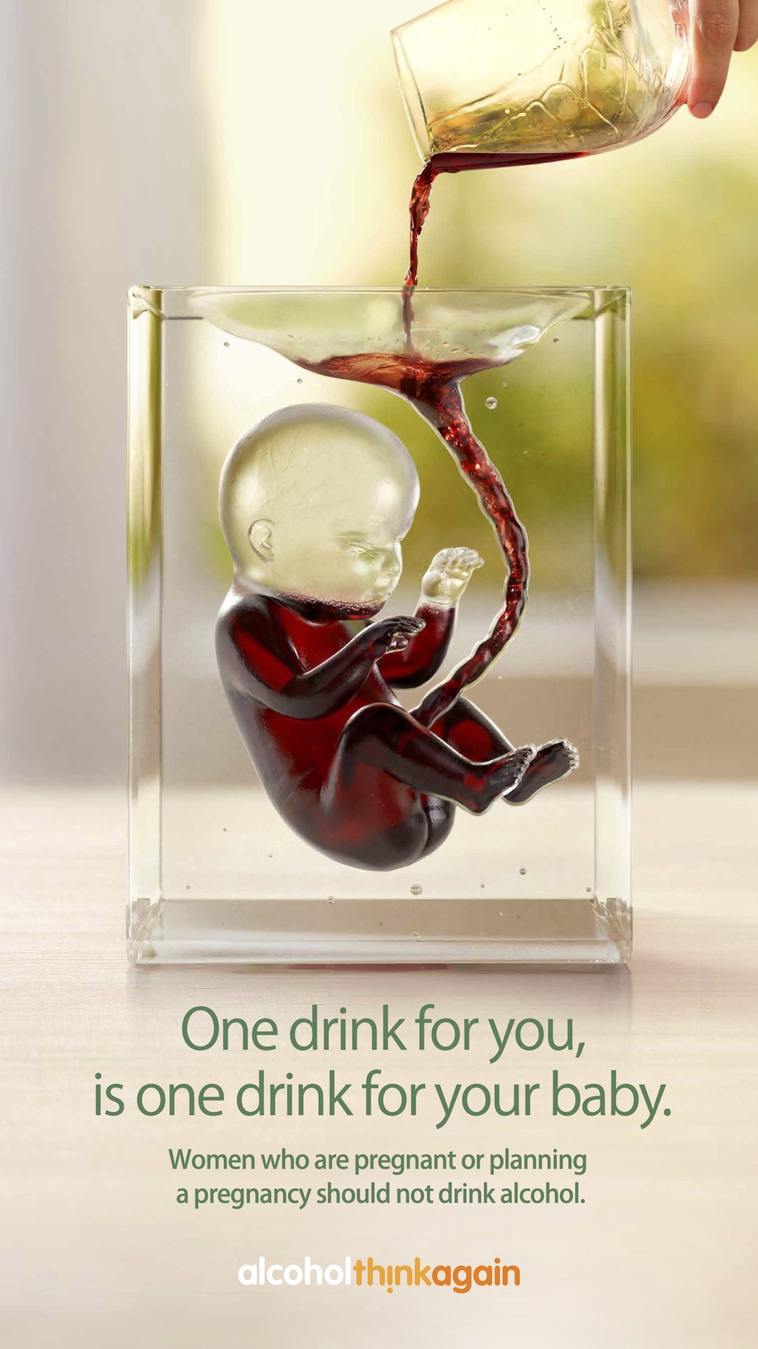 Alcohol. Think Again. educates WA community of the dangers of drinking during pregnancy in new campaign via 303 MullenLowe