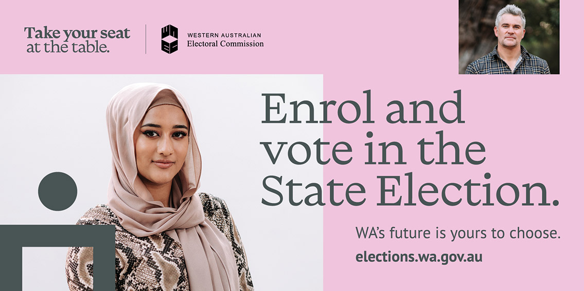 The Brand Agency launches new WA Electoral Commission work to encourage us all to vote in the upcoming State Election