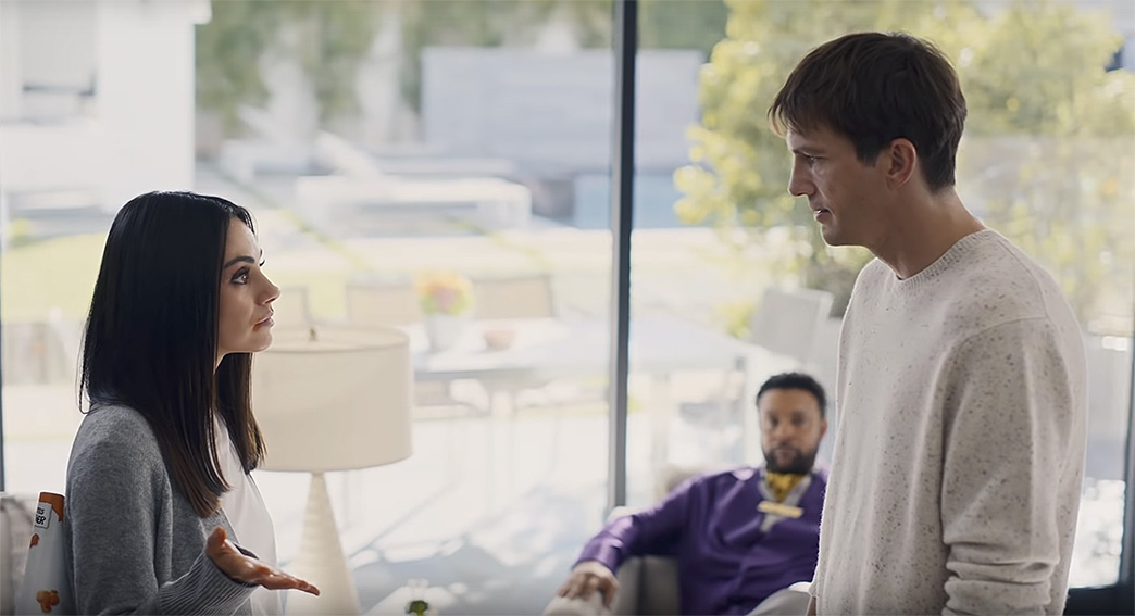 Seen+Noted: Mila Kunis, Ashton Kutcher and Shaggy team up in Cheetos Super Bowl ‘It Wasn’t Me’ spot via Goodby Silverstein & Partners
