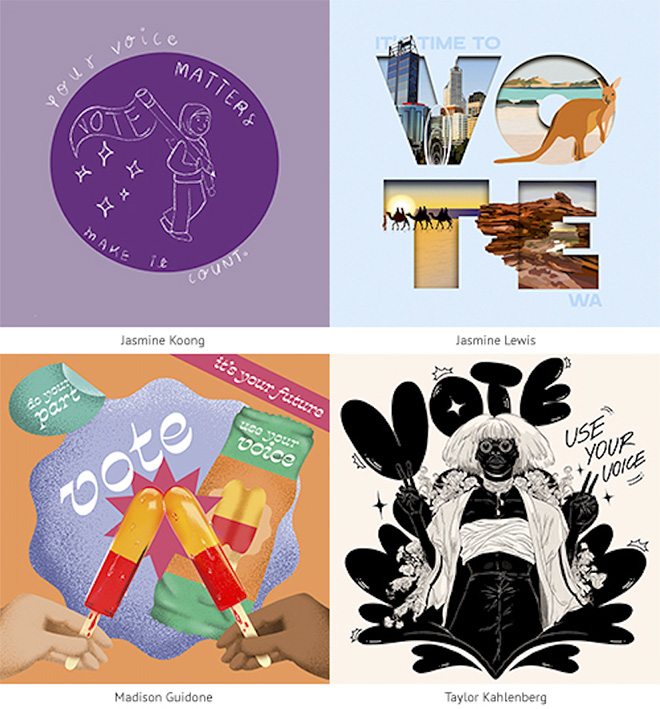 The Brand Agency enlists young WA artists to encourage young people to vote in the State Election