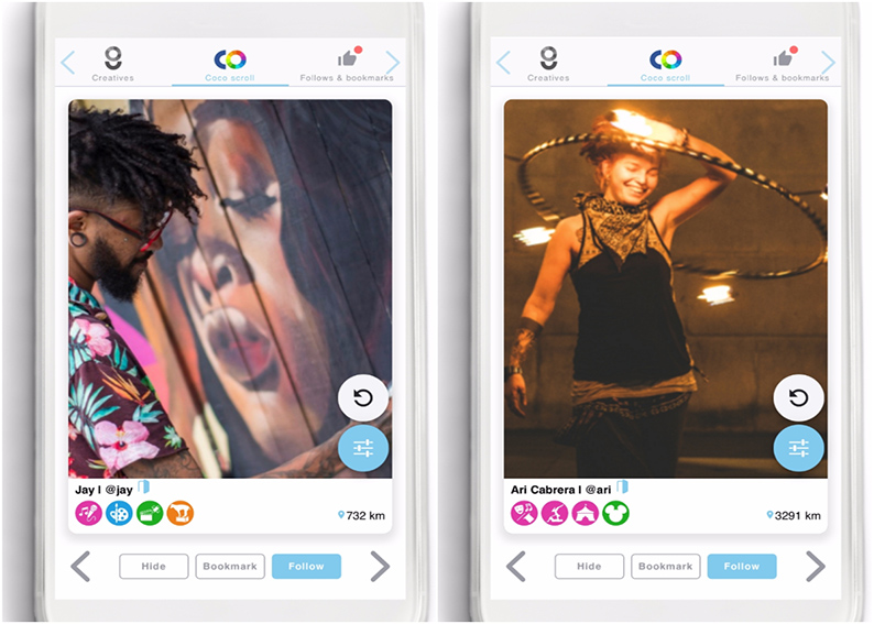 Coco Creative launches new social app to connect the artistic community