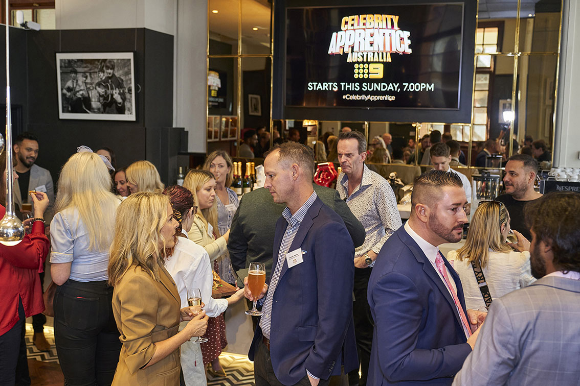 Channel 9 hosts VIP luncheon at the Celebrity Apprentice media preview screening
