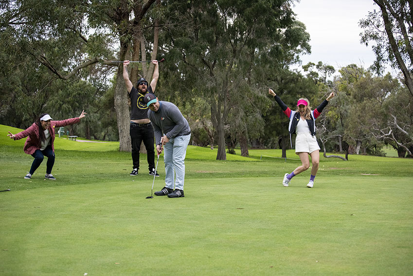 6IX takes out the top prize at the inaugural UnLtd Open Golf Day