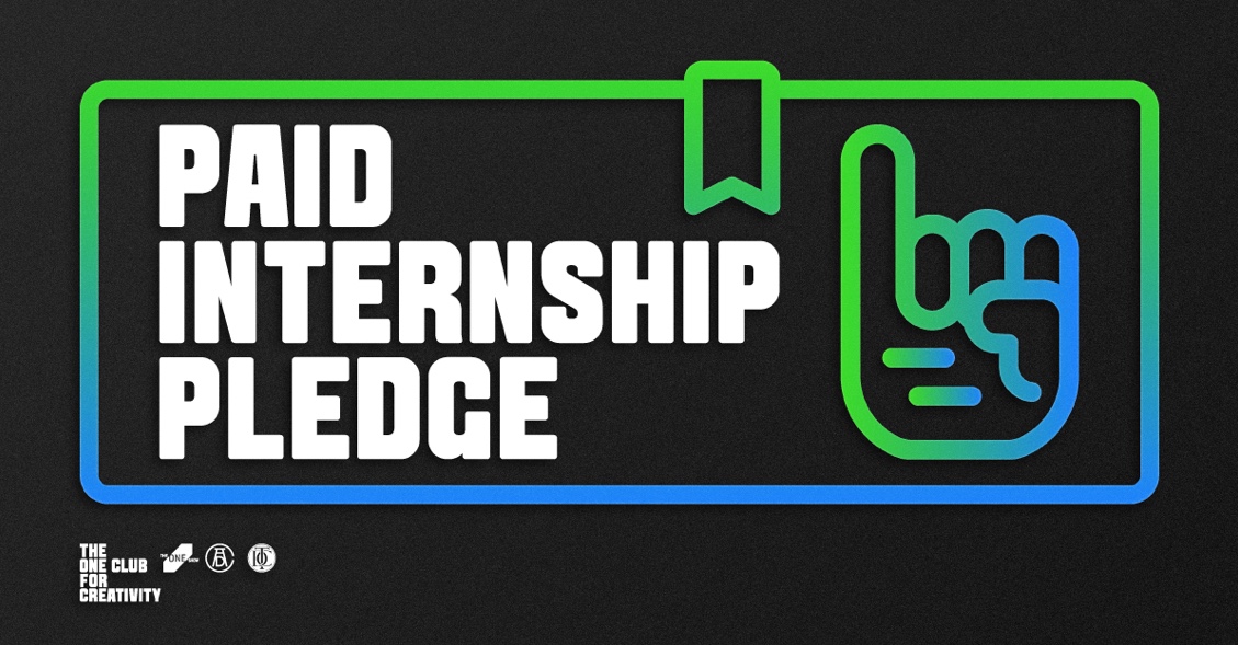 The One Club calls on creative industry to step up and sign new Paid Internship Pledge