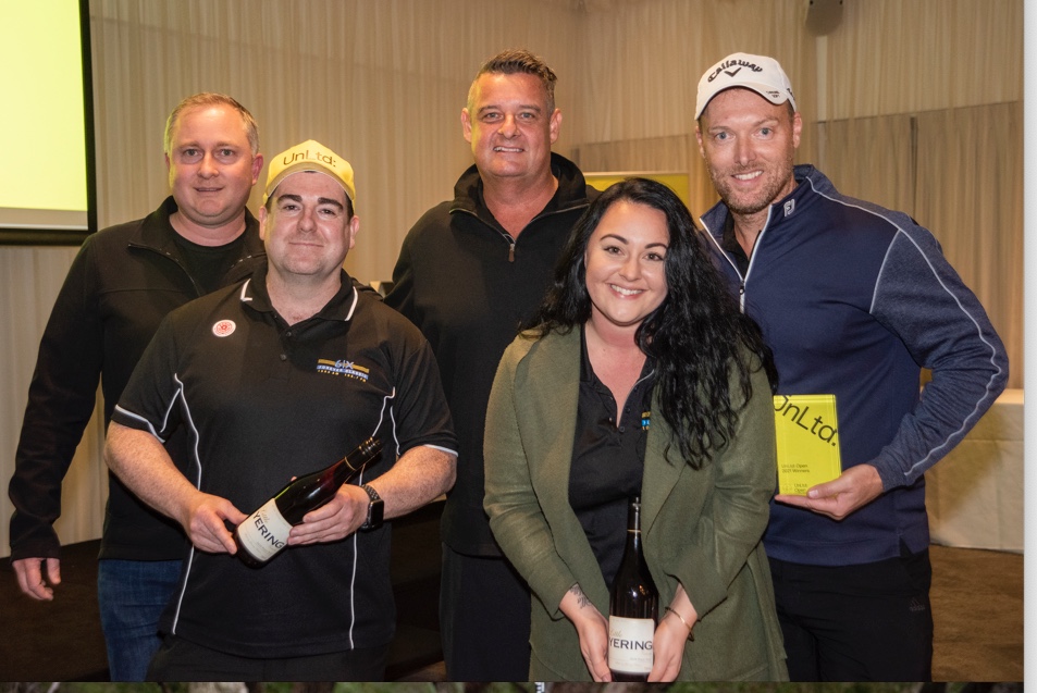6IX takes out the top prize at the inaugural UnLtd Open Golf Day