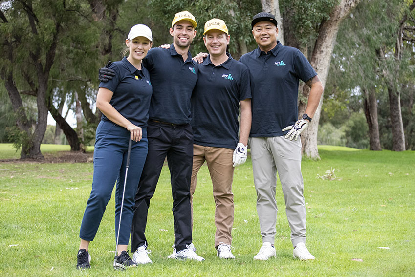 6IX takes out the top prize at the inaugural UnLtd Open Golf Day