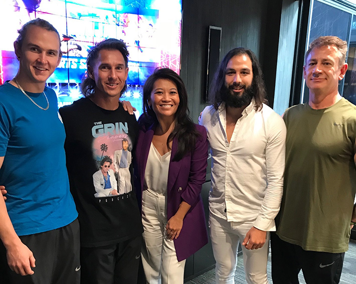 Channel 9 hosts Australian Ninja Warrior preview for media and clients