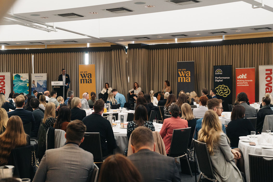 Overwhelming turnout for the WA Marketing Association ‘Experience Matters’ breakfast function