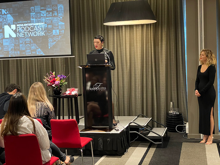 NOVA hosts exclusive function celebrating launch of NOVA Entertainment Podcast Network