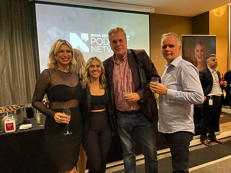 NOVA hosts exclusive function celebrating launch of NOVA Entertainment Podcast Network