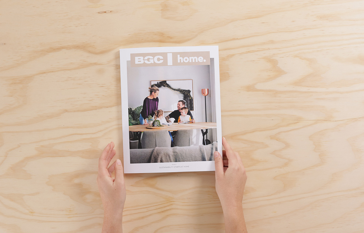 BGC Home Magazine demonstrates the power of in-house magazines and brand connection